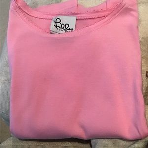 Lilly Pulitzer pink shirt sleeve tee, XL